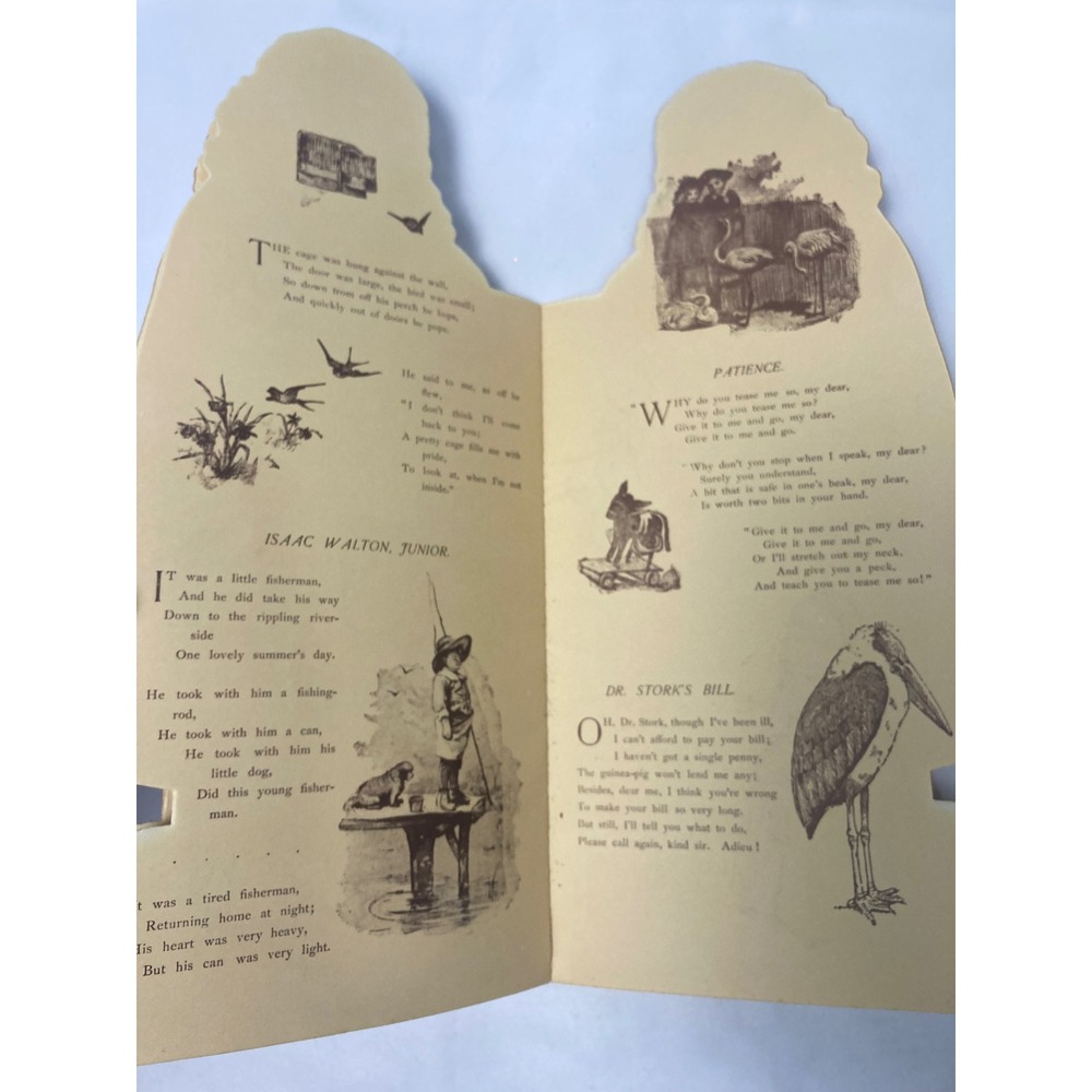 Vintage Little Flower Girl Die-Cut Book – Merrimack Publishing 1764-S Hong Kong - Picture 7 of 7
